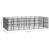 Outdoor Dog Kennel Steel 317.4 ft