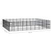 Outdoor Dog Kennel Steel 793.6 ft