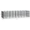 Outdoor Dog Kennel Steel 267.8 ft