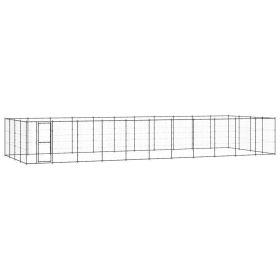 Outdoor Dog Kennel Steel 573.1 ft