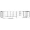 Outdoor Dog Kennel Steel 364.7 ft