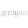 Outdoor Dog Kennel Steel 286.5 ft