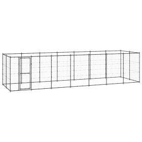 Outdoor Dog Kennel Steel 182.3 ft