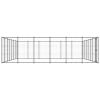 Outdoor Dog Kennel Steel 547 ft