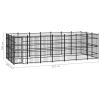 Outdoor Dog Kennel Steel 208.3 ft