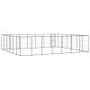 Outdoor Dog Kennel Steel 547 ft