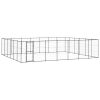 Outdoor Dog Kennel Steel 547 ft