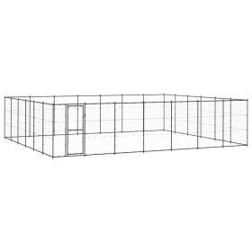 Outdoor Dog Kennel Steel 547 ft