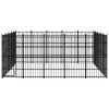 Outdoor Dog Kennel Steel 248 ft