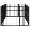 Outdoor Dog Kennel Steel 208.3 ft