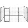 Outdoor Dog Kennel Steel 156.3 ft