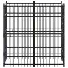 Outdoor Dog Kennel Steel 19.8 ft