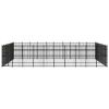 Outdoor Dog Kennel Steel 793.6 ft