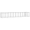 Outdoor Dog Kennel Steel 286.5 ft