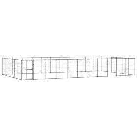 Outdoor Dog Kennel Steel 859.6 ft