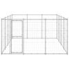 Outdoor Dog Kennel Galvanized Steel 156.3 ft