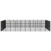 Outdoor Dog Kennel Steel 694.4 ft