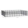 Outdoor Dog Kennel Steel 694.4 ft