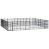 Outdoor Dog Kennel Steel 892.8 ft