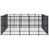 Outdoor Dog Kennel Steel 248 ft