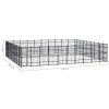 Outdoor Dog Kennel Steel 892.8 ft