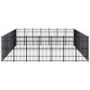 Outdoor Dog Kennel Steel 694.4 ft