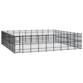 Outdoor Dog Kennel Steel 803.5 ft