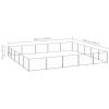 Dog Kennel Silver 269.1 ft Steel