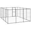 Outdoor Dog Kennel Steel 156.3 ft