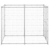 Outdoor Dog Kennel Galvanized Steel 43.3"x86.6"x70.9"