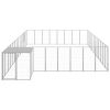 Dog Kennel Silver 325.6 ft Steel