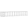 Outdoor Dog Kennel Steel 286.5 ft