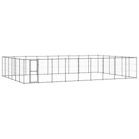 Outdoor Dog Kennel Steel 703.3 ft