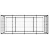 Outdoor Dog Kennel Steel 156.3 ft