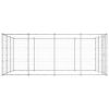 Outdoor Dog Kennel Galvanized Steel 156.3 ft