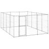 Outdoor Dog Kennel Galvanized Steel 156.3 ft