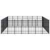 Outdoor Dog Kennel Steel 555.5 ft