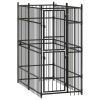 Outdoor Dog Kennel Steel 19.8 ft