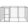 Outdoor Dog Kennel Steel 78.1 ft²