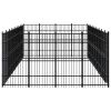 Outdoor Dog Kennel Steel 357.1 ft²