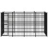 Outdoor Dog Kennel Steel 79.3 ft²