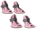 Sporty-Supportive Mesh Pet Sandals Shoes - Set Of 4